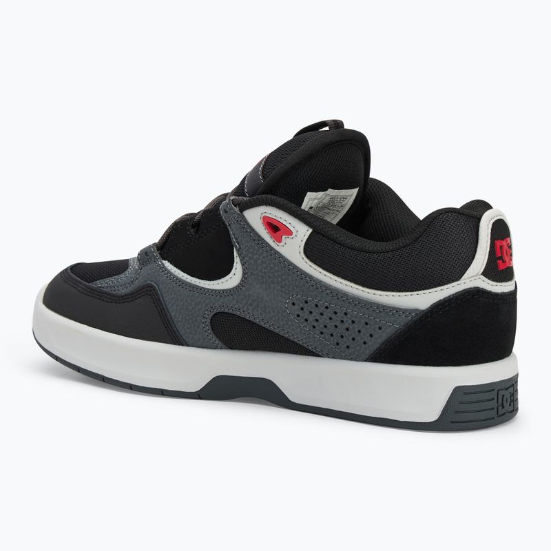 Scarpe DC Kalynx Zero uomo nero / grigio / rosso 3