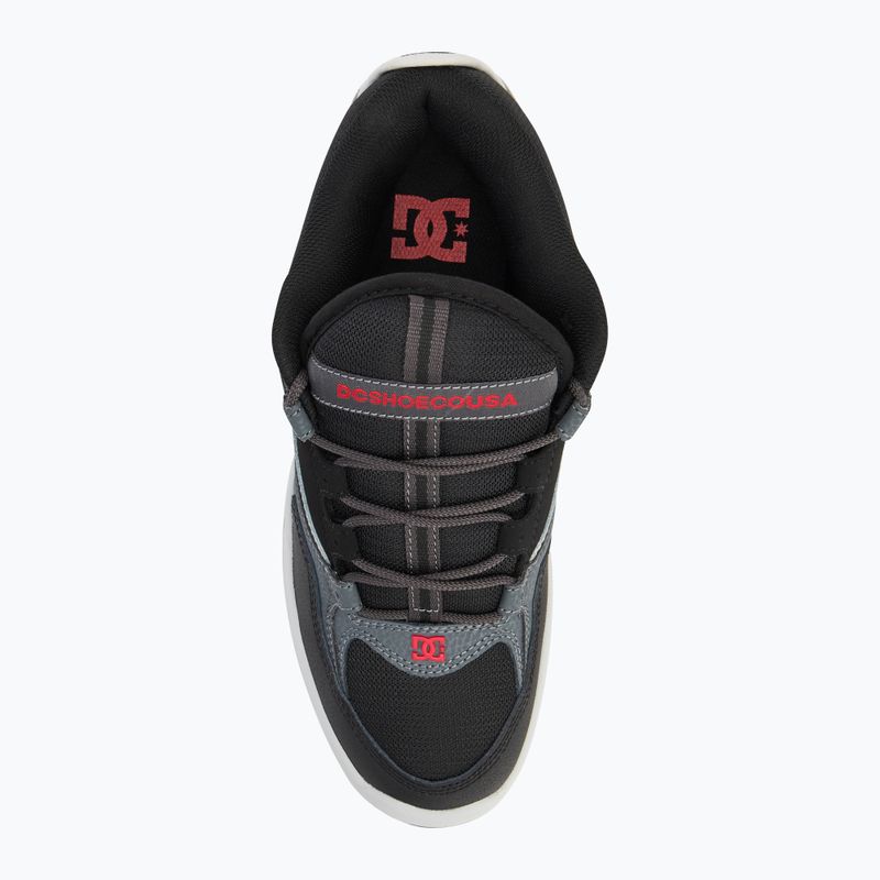 Scarpe DC Kalynx Zero uomo nero / grigio / rosso 5