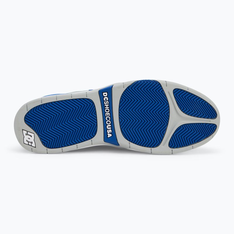 Scarpe DC Ascend uomo bianco / grigio / blu 4