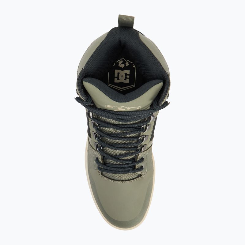Scarpe DC da uomo Pure High Top WR verde / nero / bianco 5