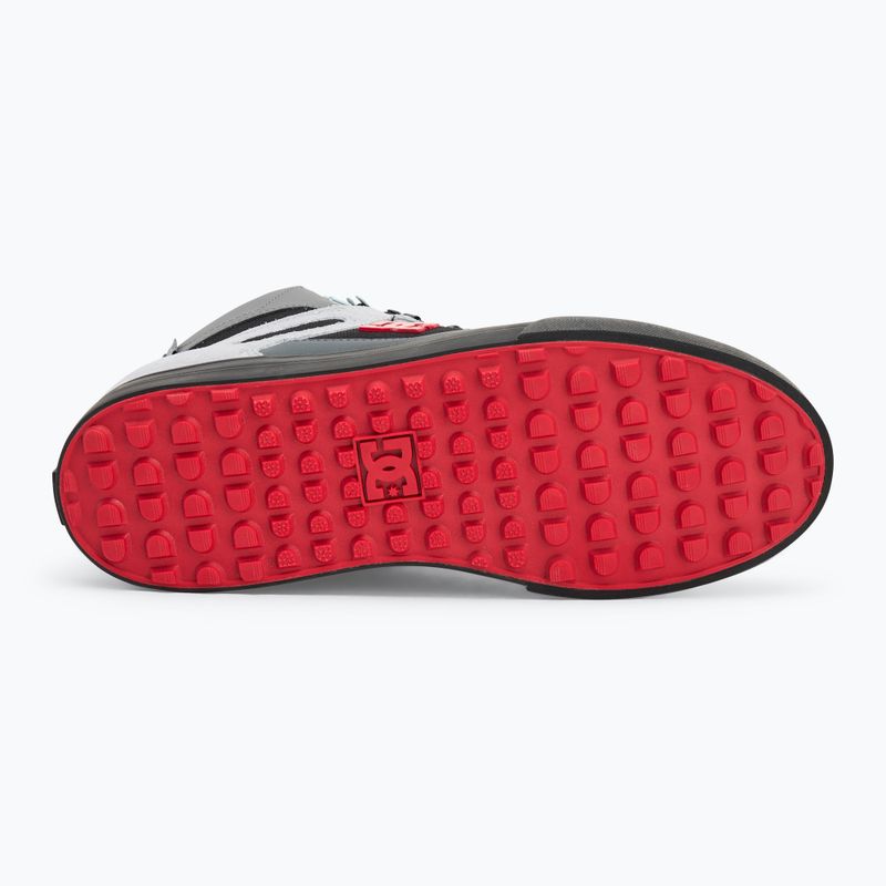 Scarpe DC Pure High-Top da uomo grigio / nero / rosso 4