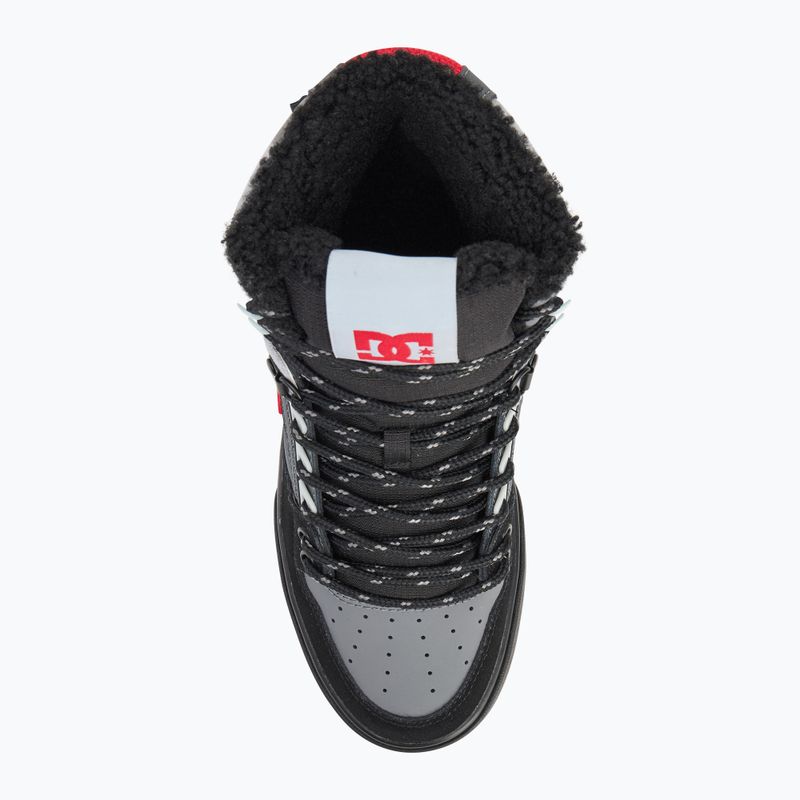 Scarpe DC Pure High-Top da uomo grigio / nero / rosso 5