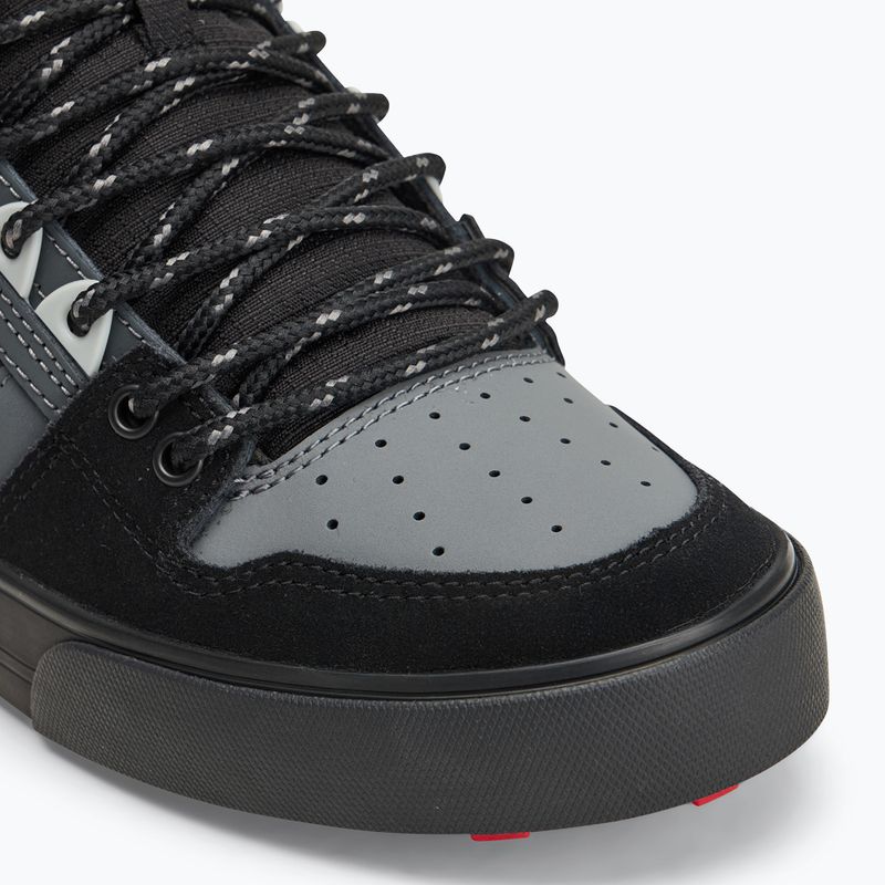 Scarpe DC Pure High-Top da uomo grigio / nero / rosso 7