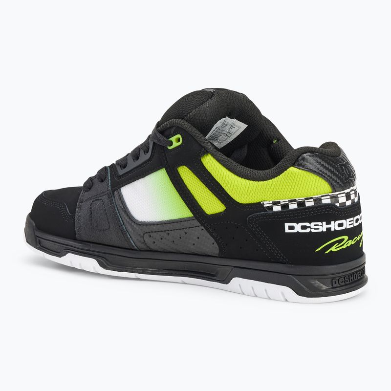 Scarpe DC Stag SE da uomo nero / verde / bianco 3