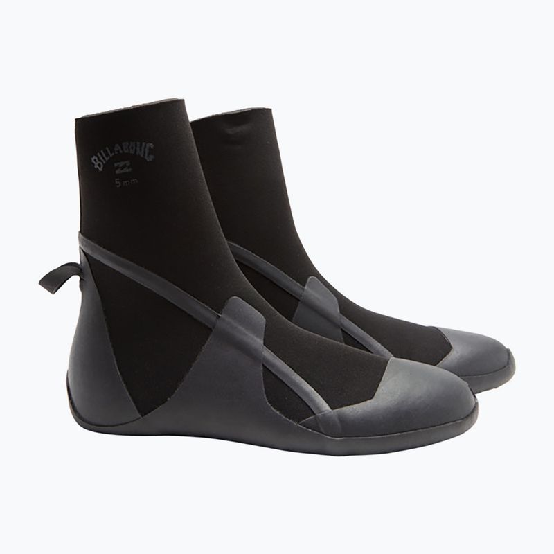 Scarpe Billabong 5mm Absolute Round Toe da uomo in neoprene nero