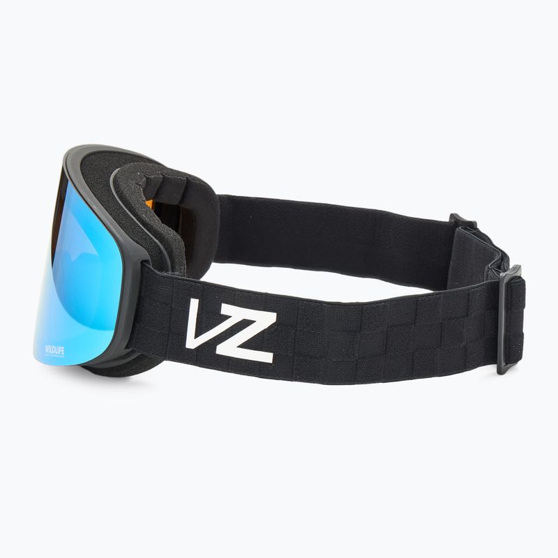 VonZipper Encore nero/wildlife stellar chrome occhiali da snowboard 4