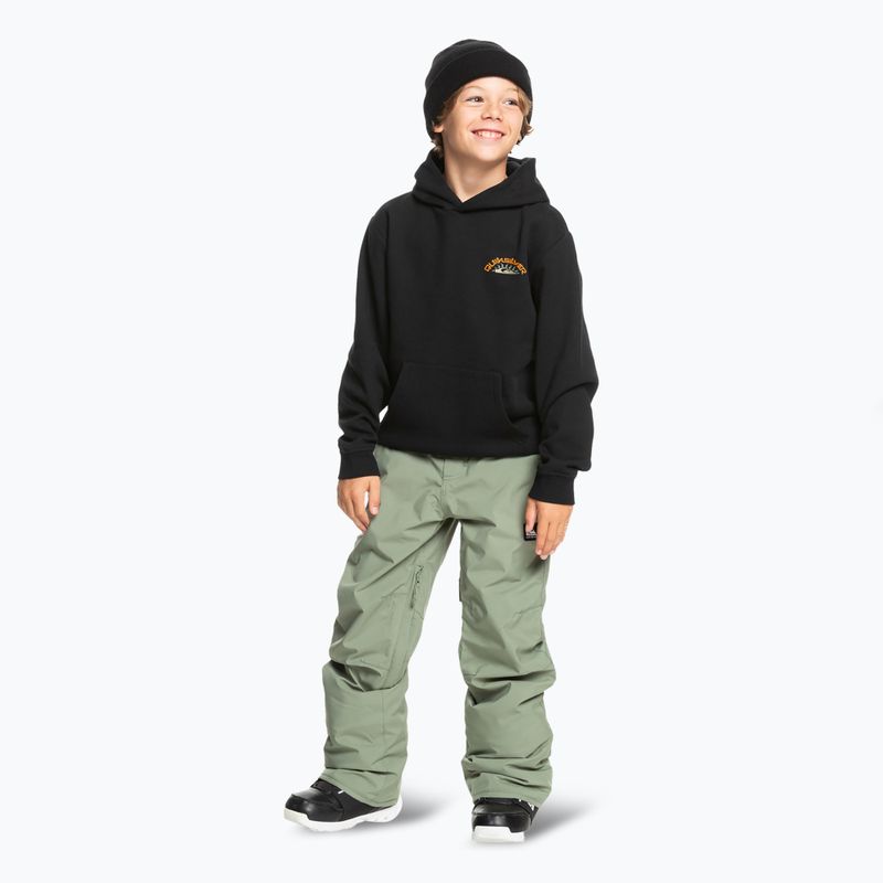 Pantaloni da snowboard Quiksilver Estate sea spray da bambino 2