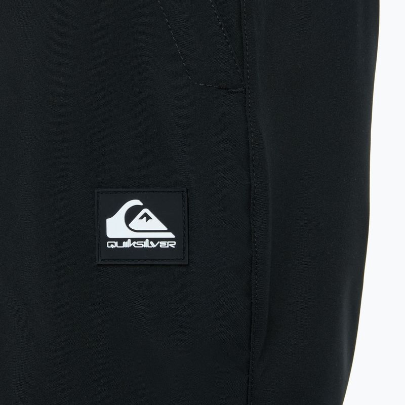 Pantaloni da snowboard Quiksilver Estate da bambino nero vero 3