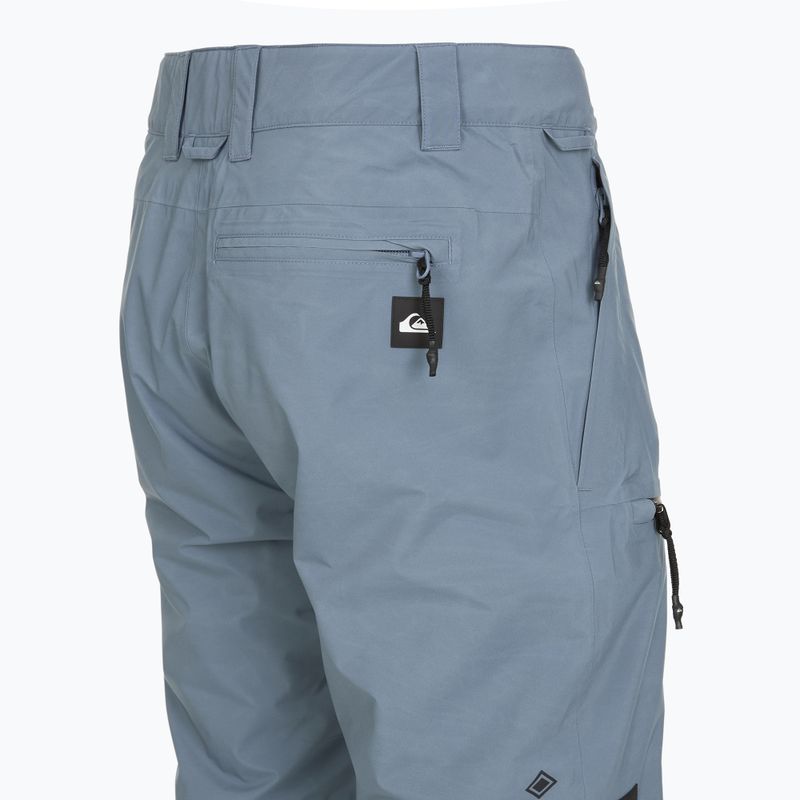 Pantaloni da snowboard Quiksilver Forever Stretch Gore-Tex da uomo, pietra focaia 10
