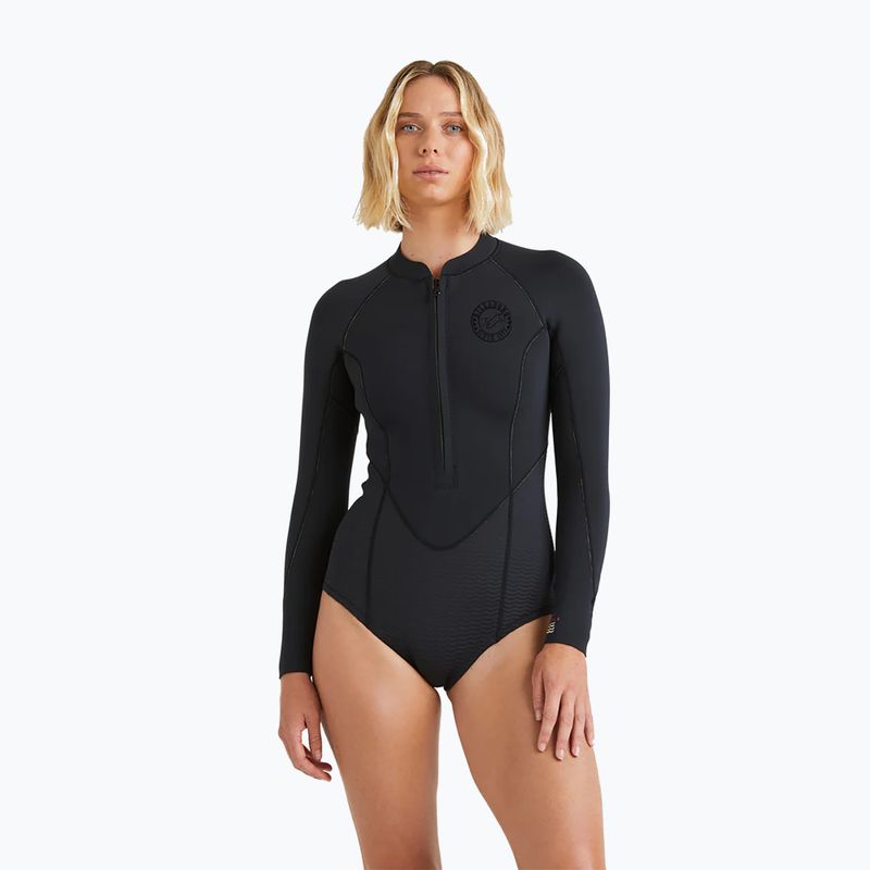 Galleggiante da donna 2/2 mm Salty Dayz Natural LS Spring nero Billabong