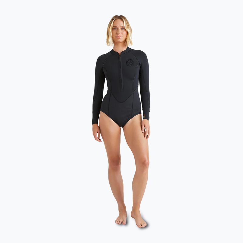 Galleggiante da donna 2/2 mm Salty Dayz Natural LS Spring nero Billabong 2