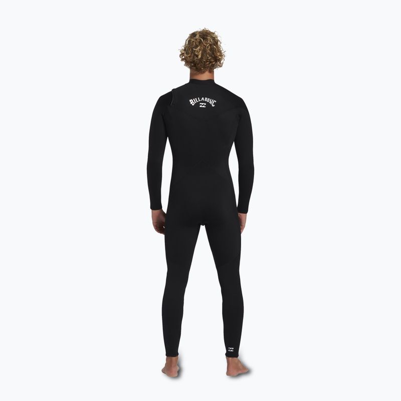 Billabong Swim Foam 5/4 mm Foil Chest Zip GBS nero da uomo 2