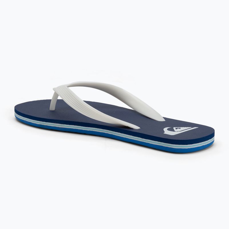 Infradito Quiksilver Molokai indaco da uomo 3
