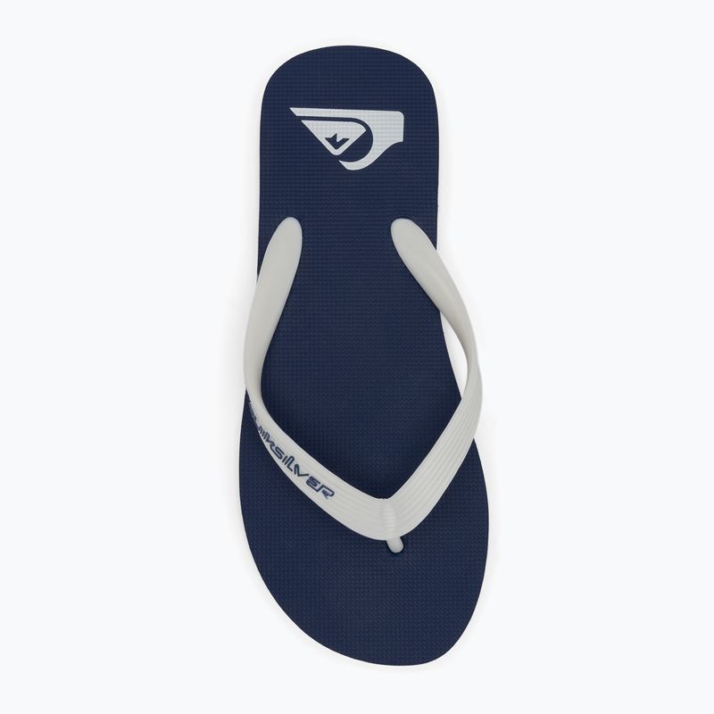 Infradito Quiksilver Molokai indaco da uomo 5