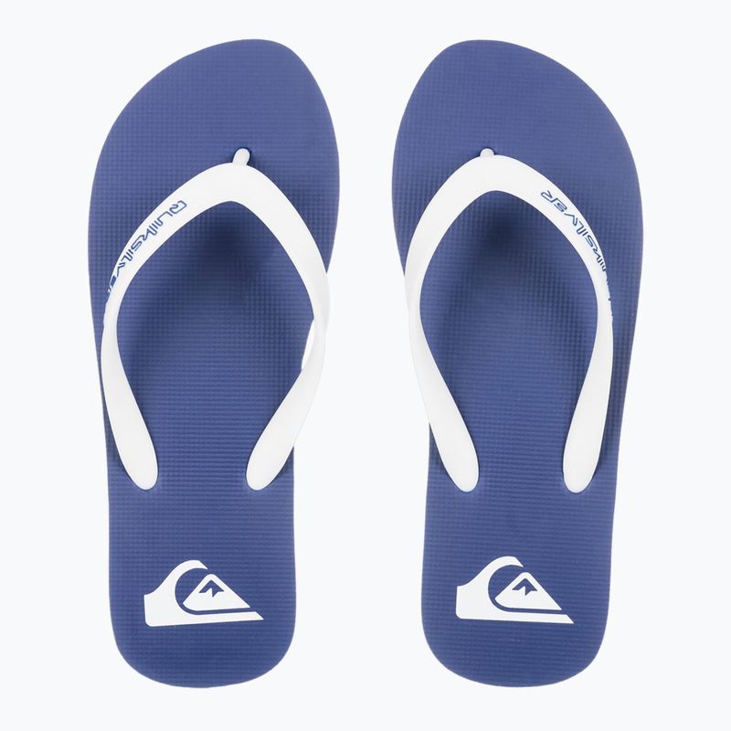 Infradito Quiksilver Molokai indaco da uomo 2