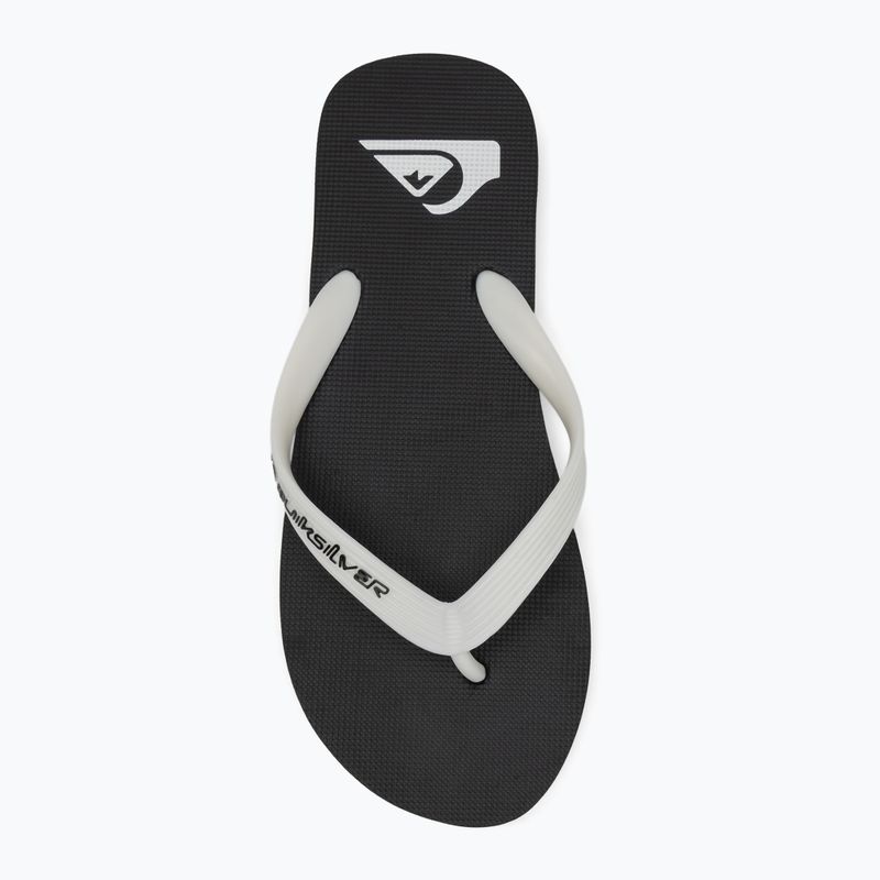 Infradito Quiksilver Molokai nero rasta da uomo 5