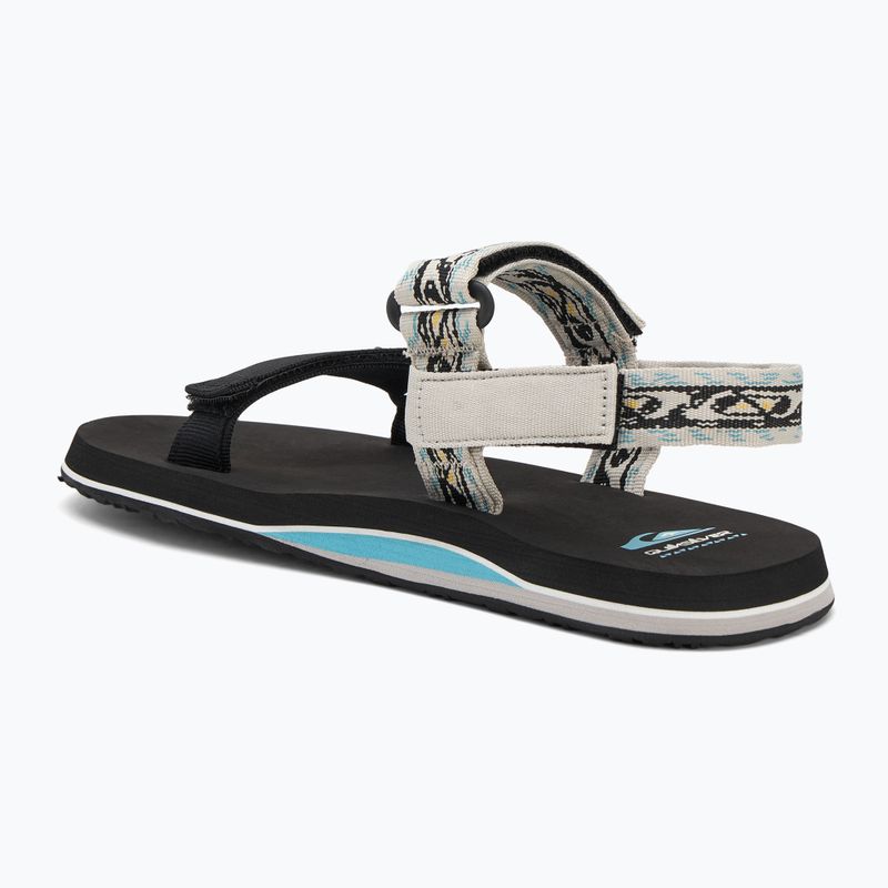 Sandali Quiksilver Monkey Caged II bianco/nero da uomo 3