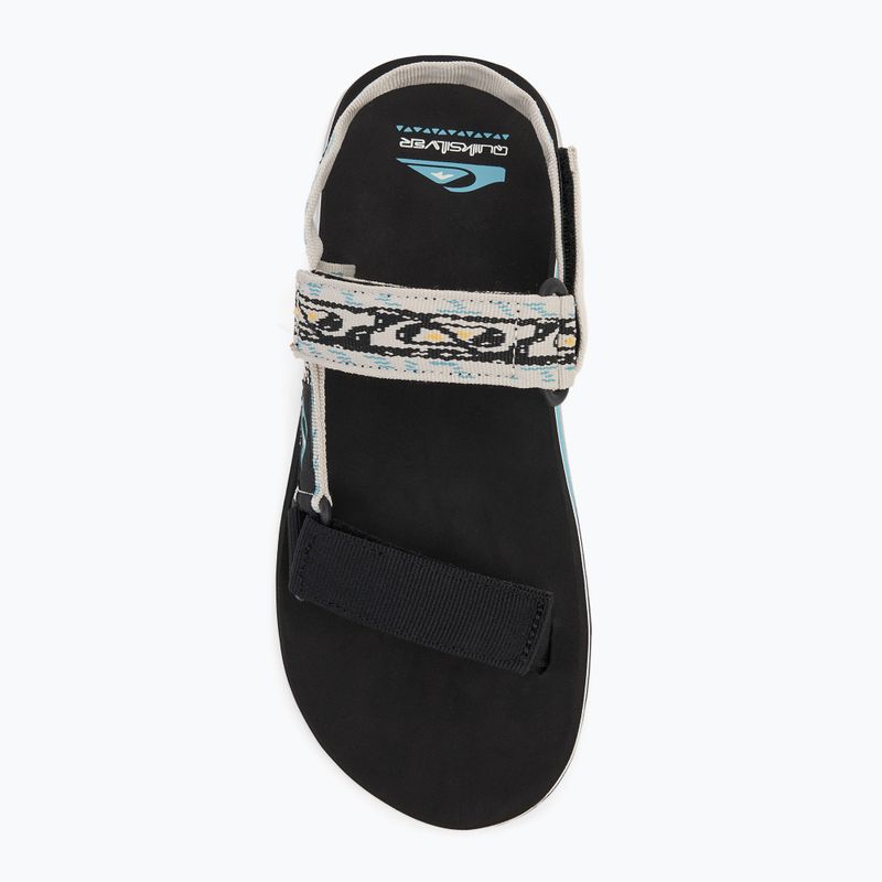 Sandali Quiksilver Monkey Caged II bianco/nero da uomo 5