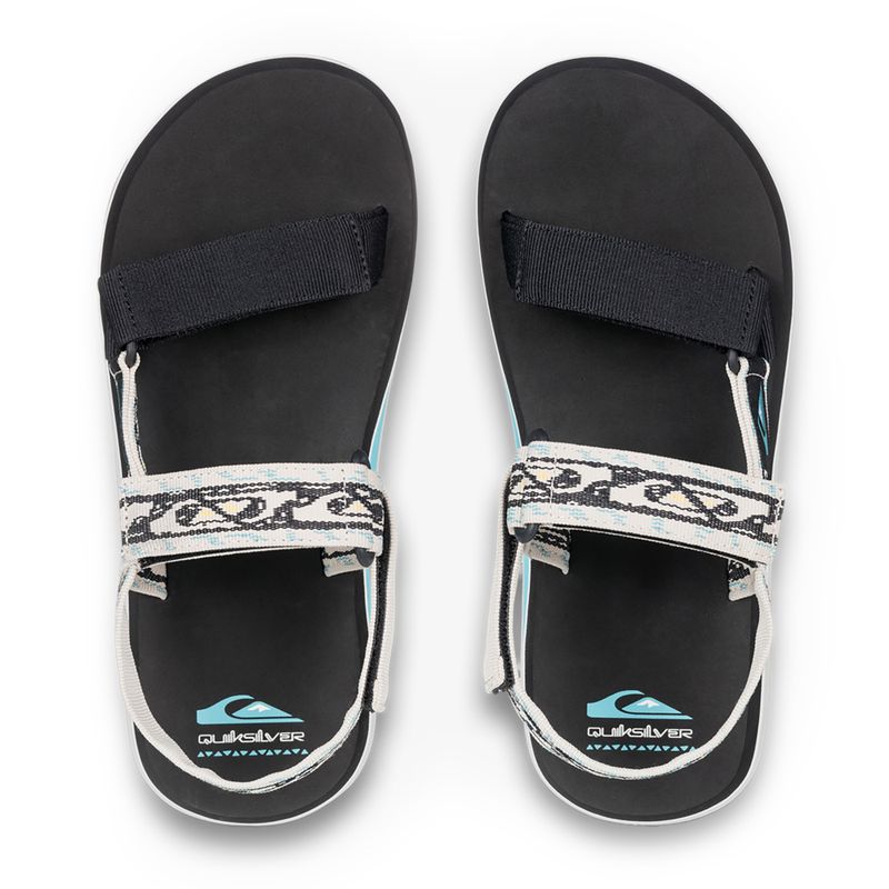 Sandali Quiksilver Monkey Caged II bianco/nero da uomo 2