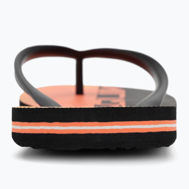 Quiksilver Molokai infradito da uomo Art 25 fiery coral wordblock 6