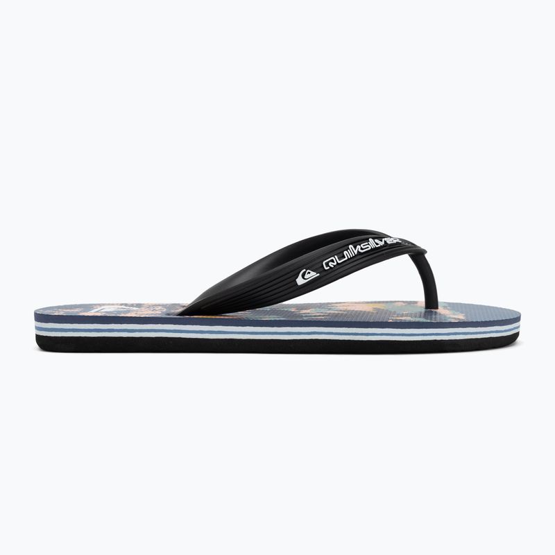 Quiksilver Molokai Art 25 Youth infradito infuocato blu coronet tropicamo 2