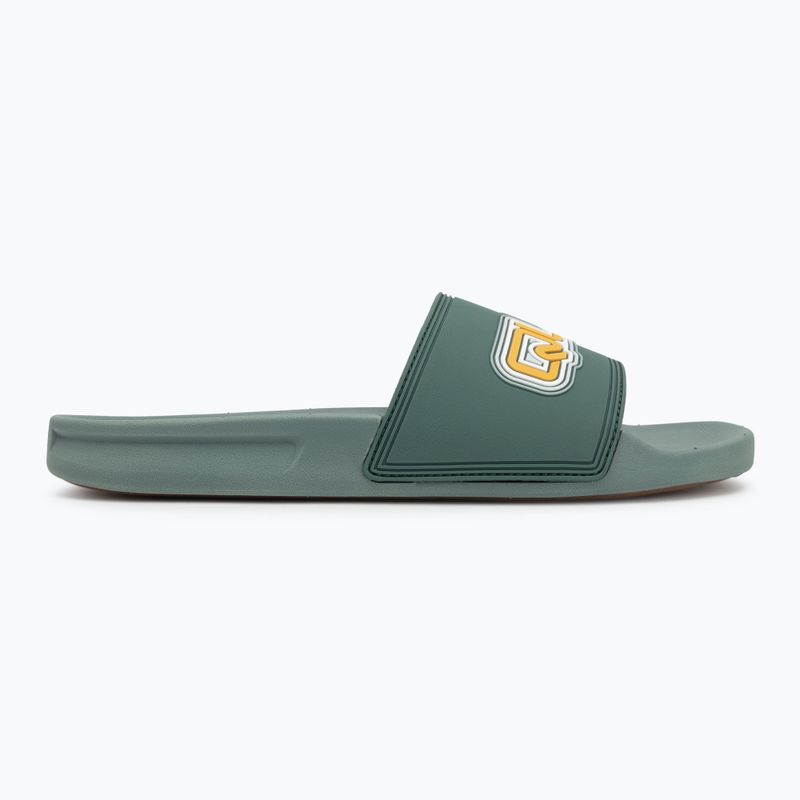 Quiksilver uomo Rivi Wordmark Slide II infradito sage 2
