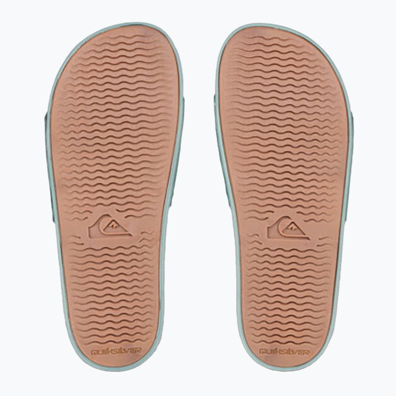 Quiksilver uomo Rivi Wordmark Slide II infradito sage 3