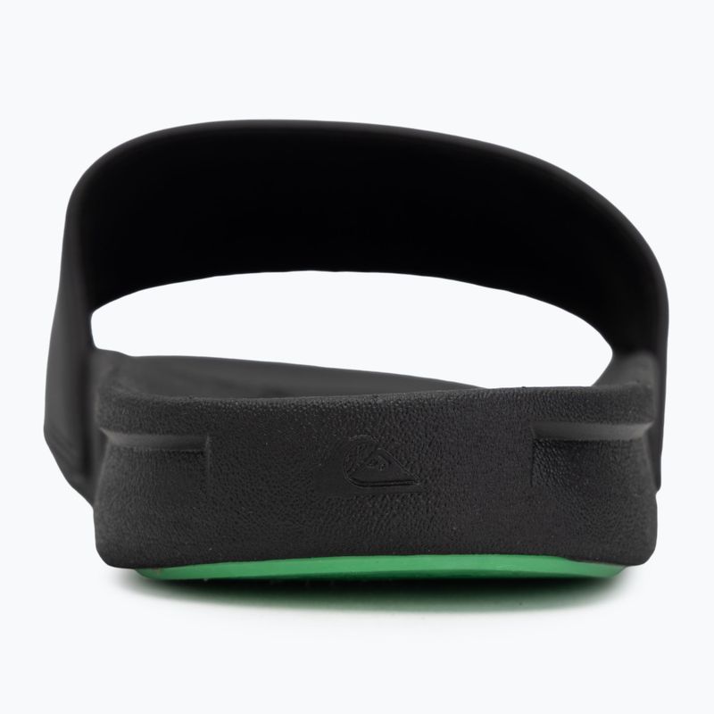Quiksilver uomo Rivi Wordmark Slide II infradito rasta nero 6