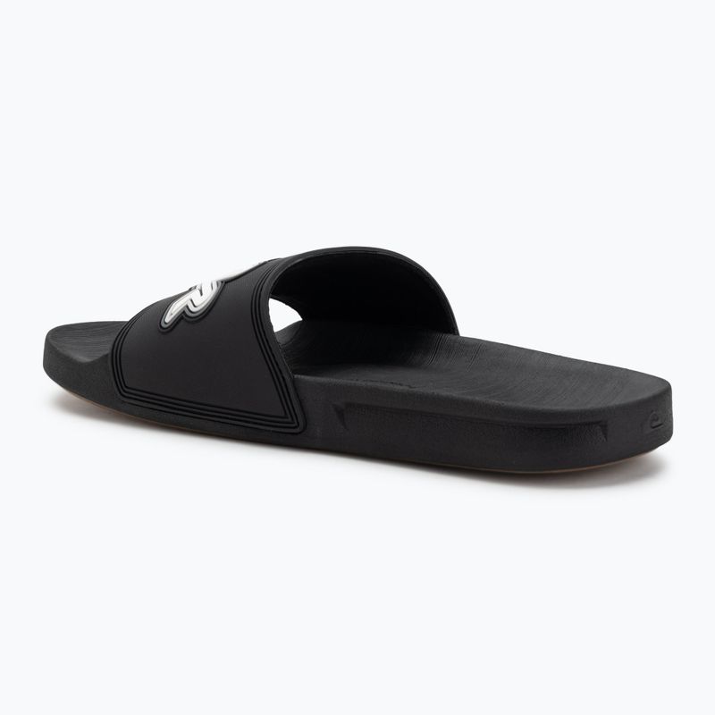 Quiksilver uomo Rivi Wordmark Slide II infradito nero 5 3