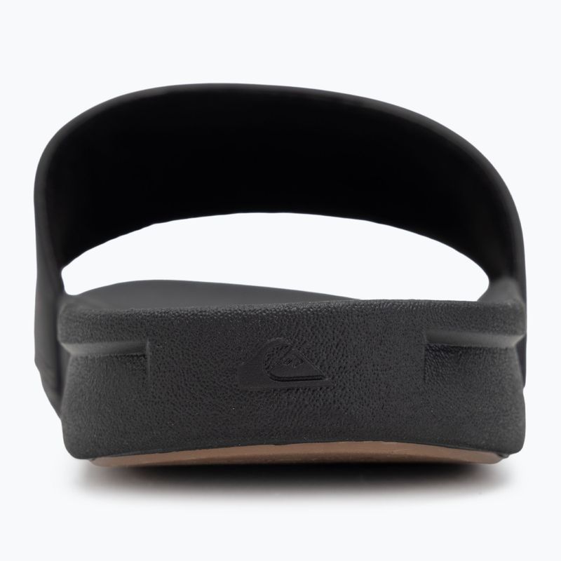 Quiksilver uomo Rivi Wordmark Slide II infradito nero 5 6