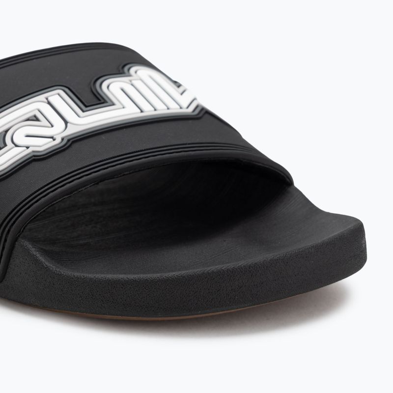 Quiksilver uomo Rivi Wordmark Slide II infradito nero 5 7