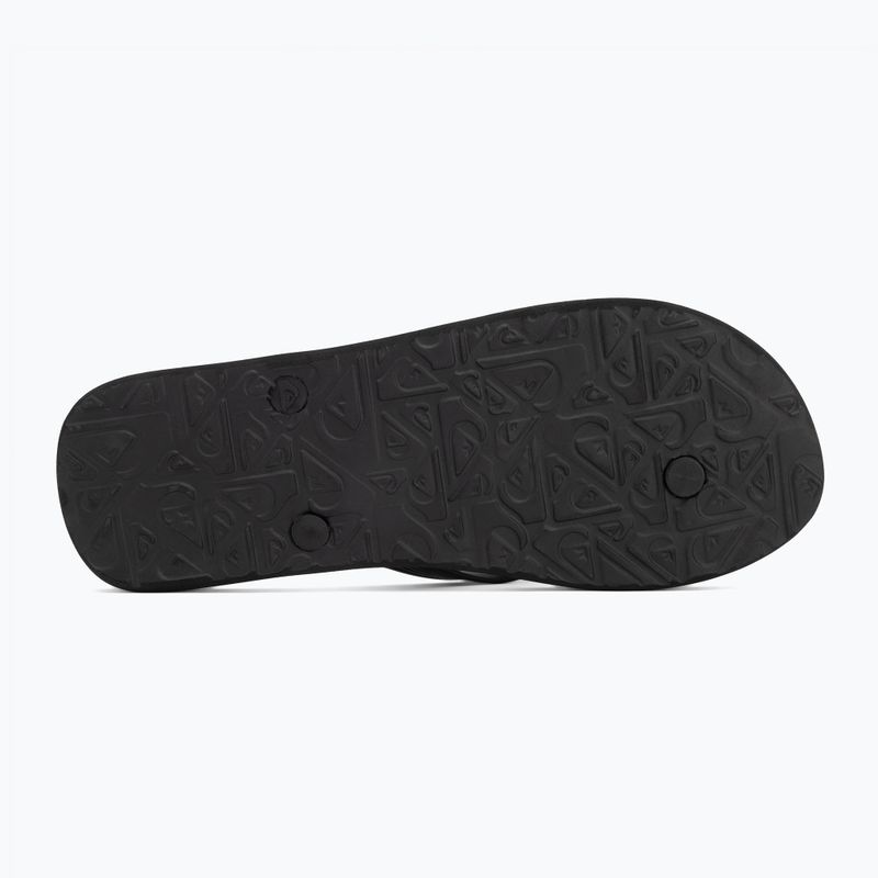 Quiksilver Molokai infradito da uomo Art 25 nero naturama 4