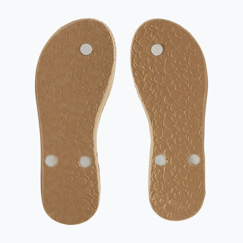 Infradito da donna ROXY South Beach III con stampa nera 3