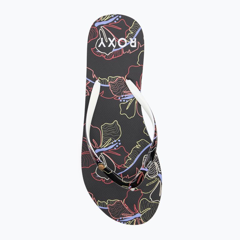 ROXY Portofino III infradito donna dc nero multi camo 5