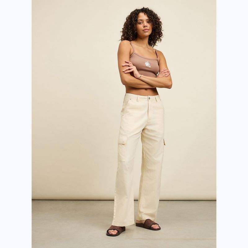 Infradito donna ROXY Slippy IV marrone combinato 4