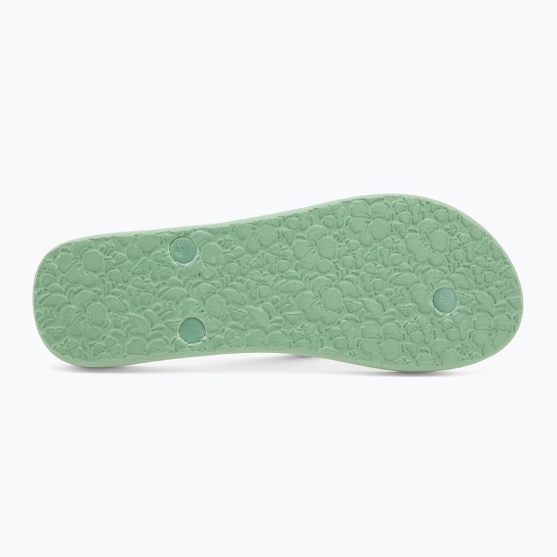 ROXY Tahiti VII infradito da donna verde/rosa 4