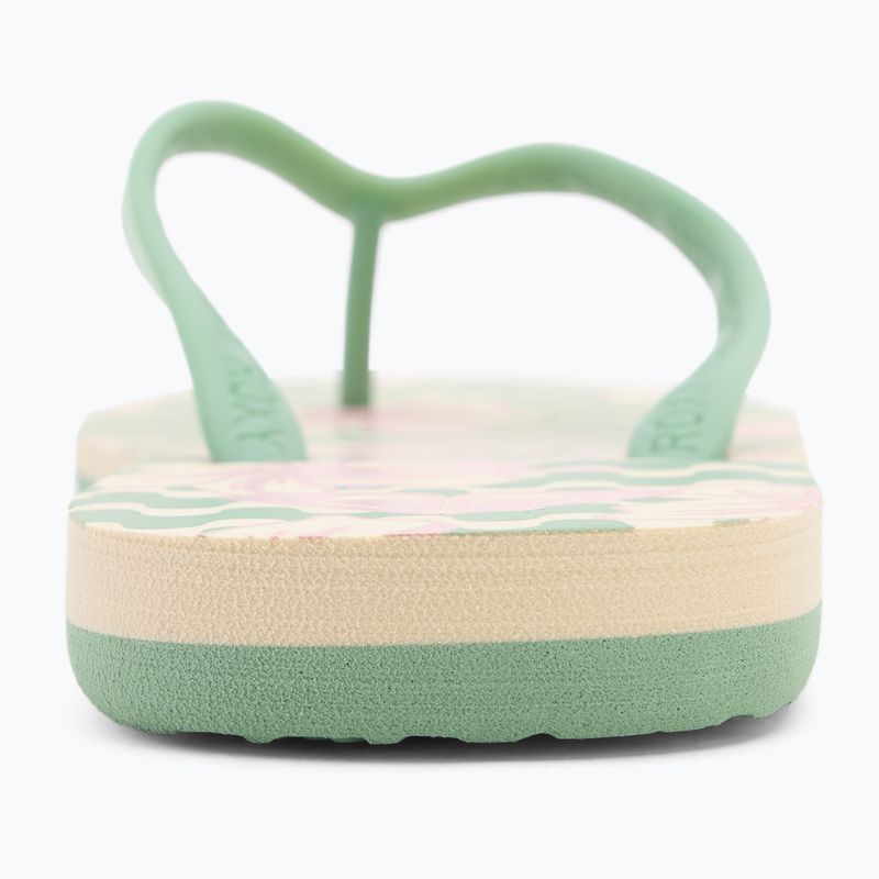 ROXY Tahiti VII infradito da donna verde/rosa 6