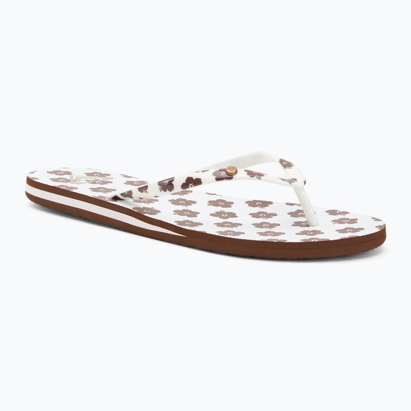 ROXY Portofino III infradito donna dc marrone chiaro/bianco