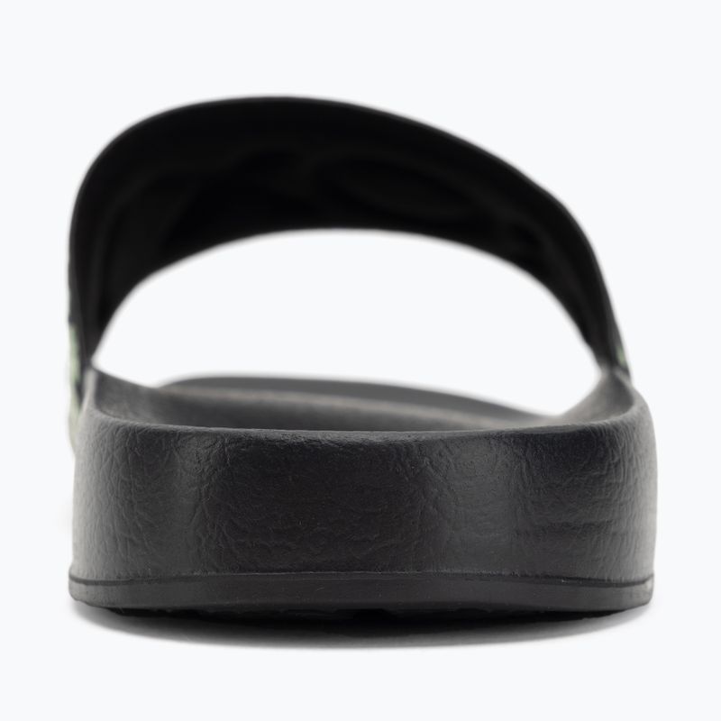 Infradito ROXY Slippy II da donna, stampa nero/verde 6