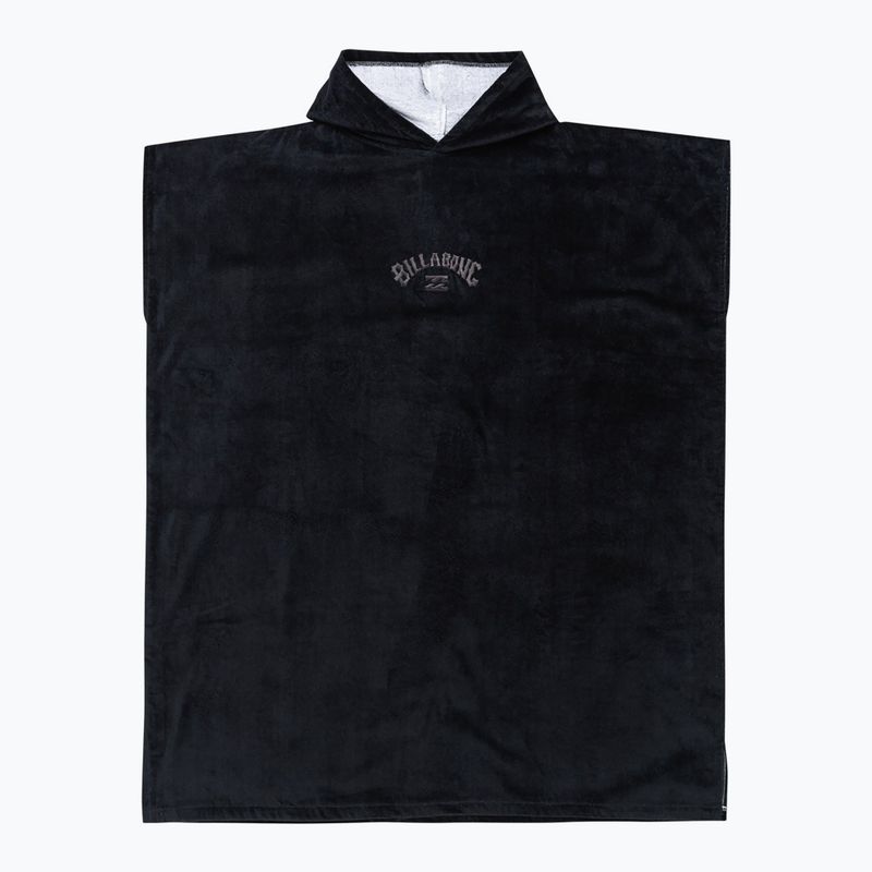 Asciugamano da uomo con cappuccio Billabong nero