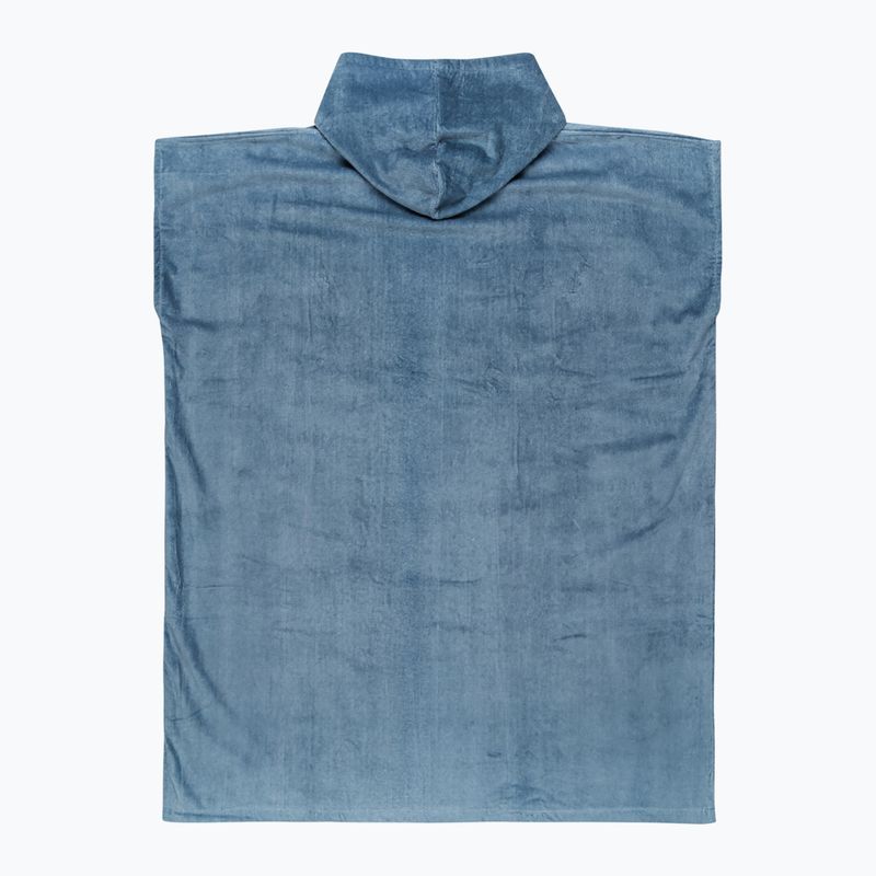 Billabong Asciugamano con cappuccio da uomo poncho blu ghiacciaio 2