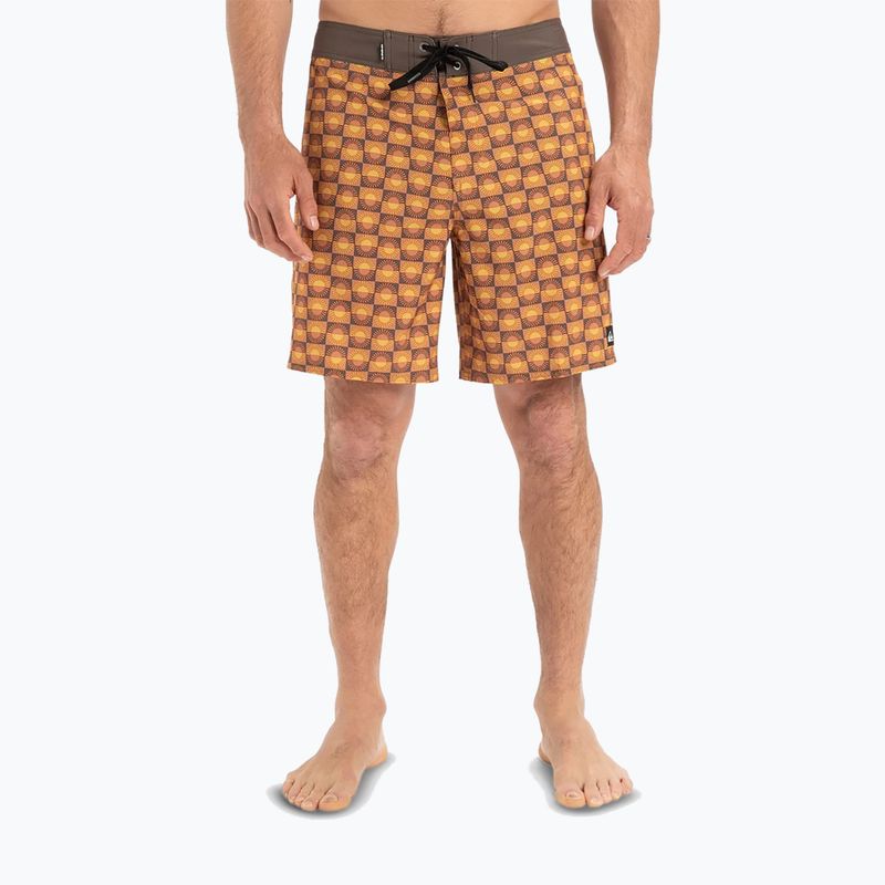 Pantaloncini da bagno Quiksilver Surfsilk Straight Leg 18" florever da uomo bran 2