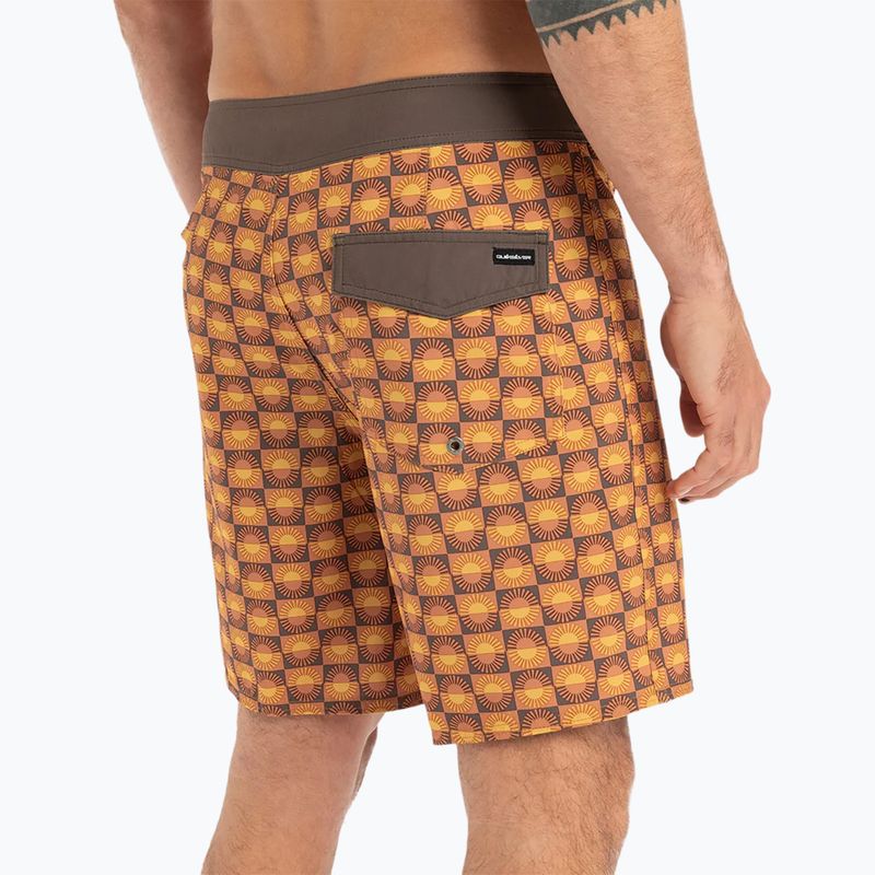 Pantaloncini da bagno Quiksilver Surfsilk Straight Leg 18" florever da uomo bran 7