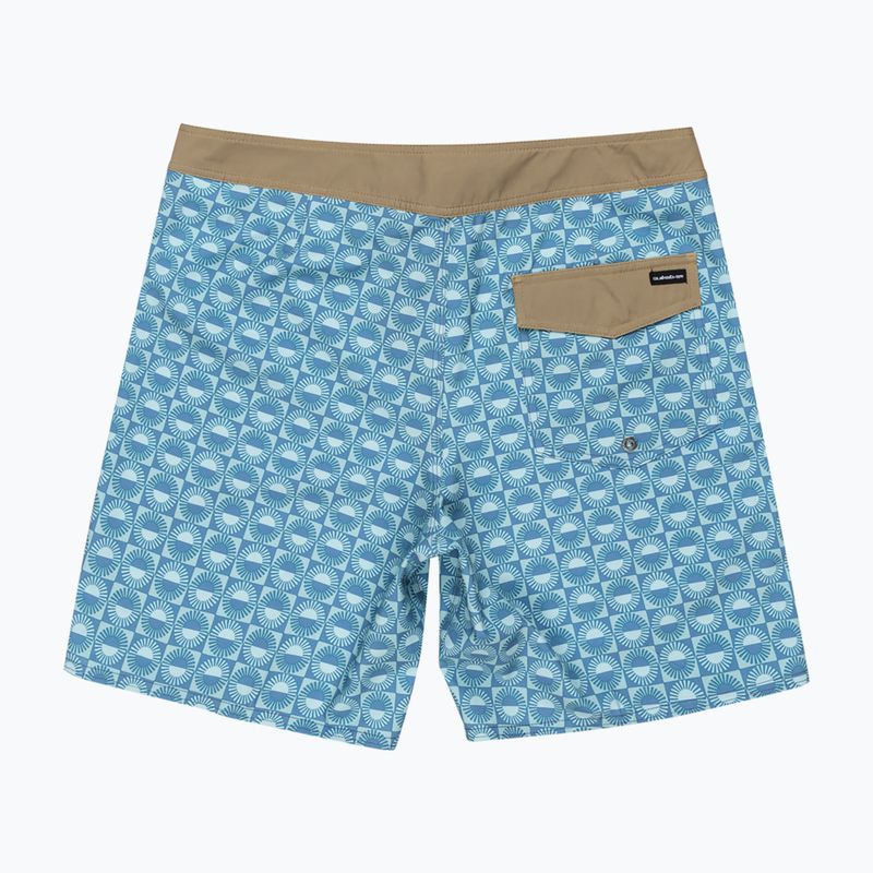 Pantaloncini da bagno Quiksilver da uomo Surfsilk Straight Leg 18" florever aquifer 2