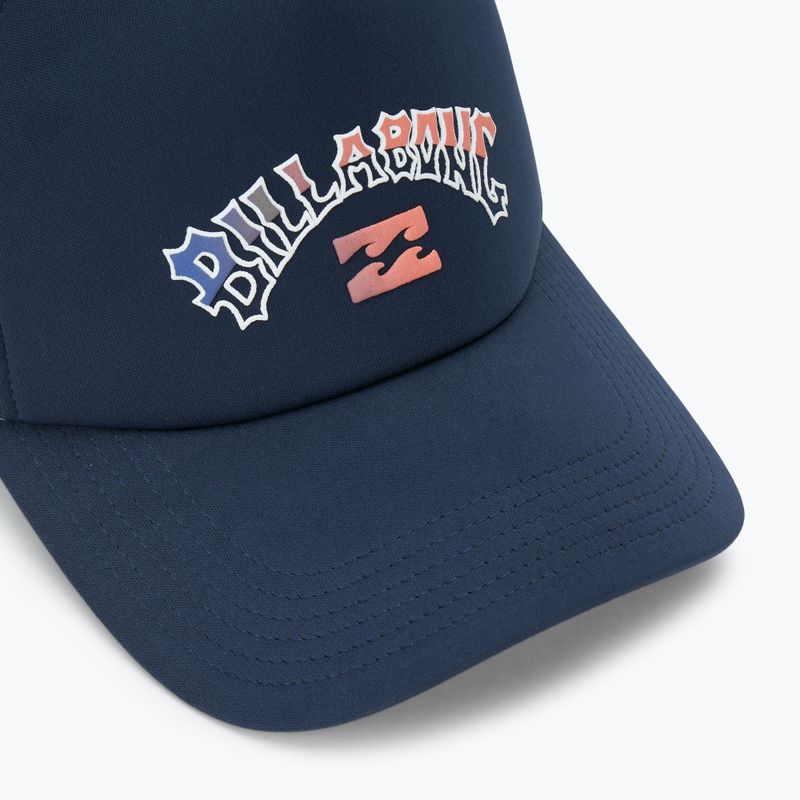 Cappello da baseball Billabong Podium Trucker da uomo, navy multi 3