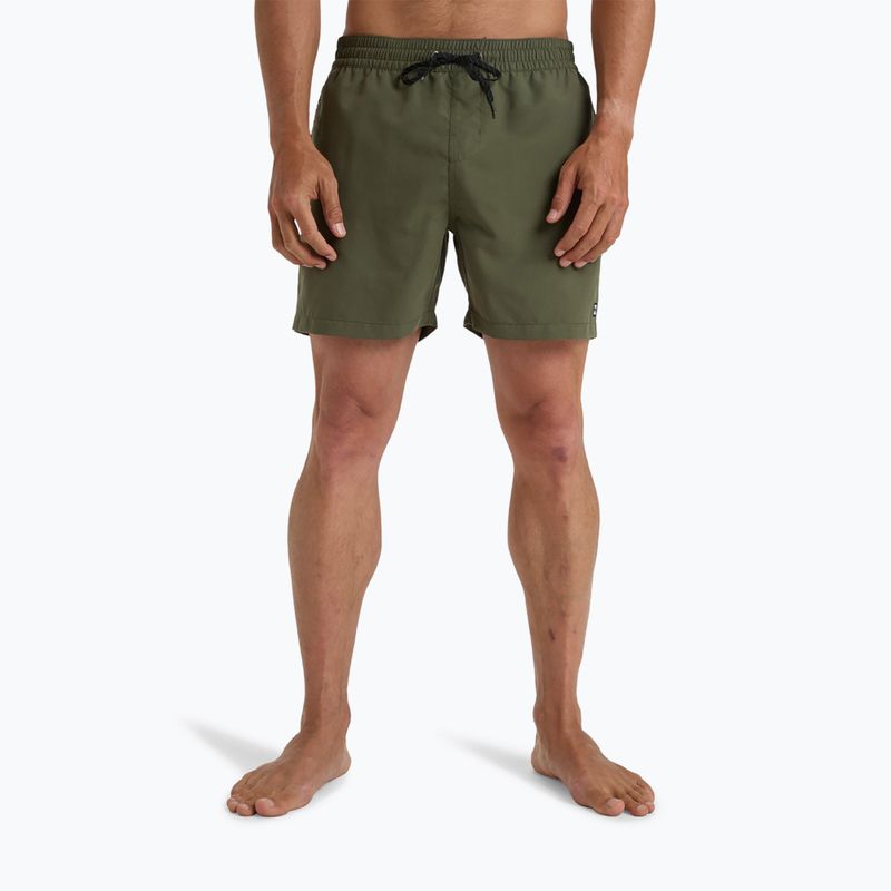 Pantaloncini da bagno da uomo Billabong All Day Layback military 3