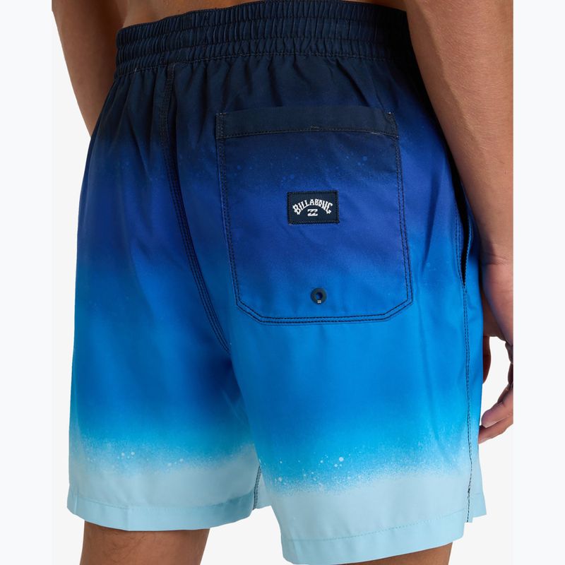 Pantaloncini da bagno uomo Billabong All Day Fade Layback coastal blue 8