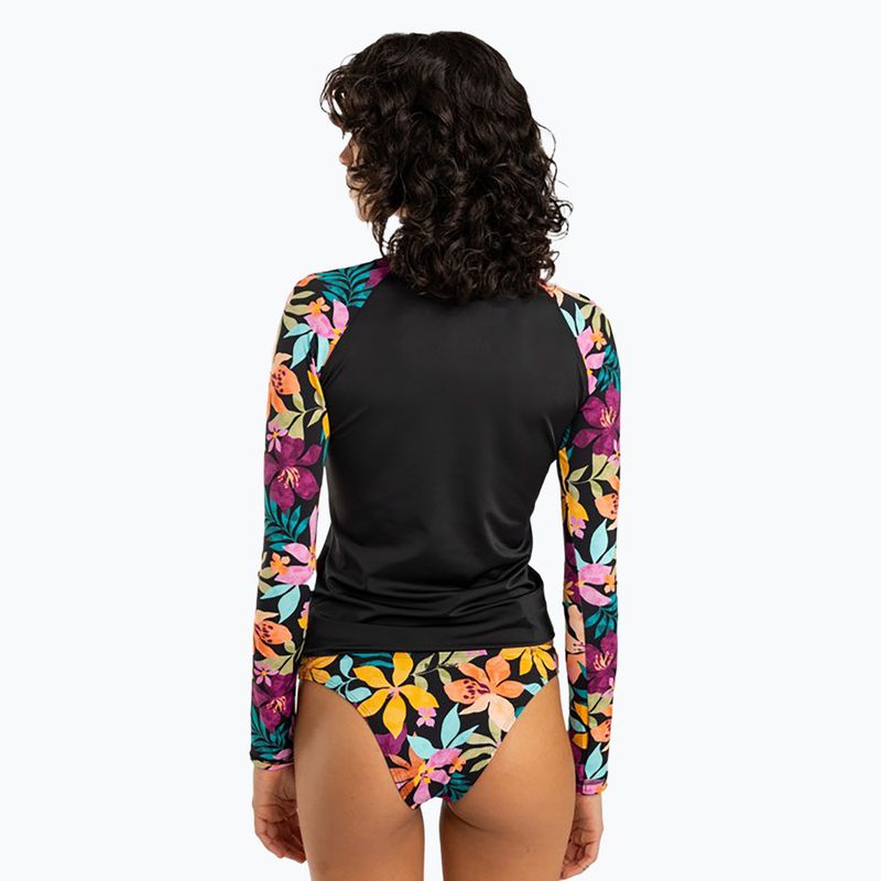 Billabong Surf Capsule night night tropical swimming longsleeve da donna 3
