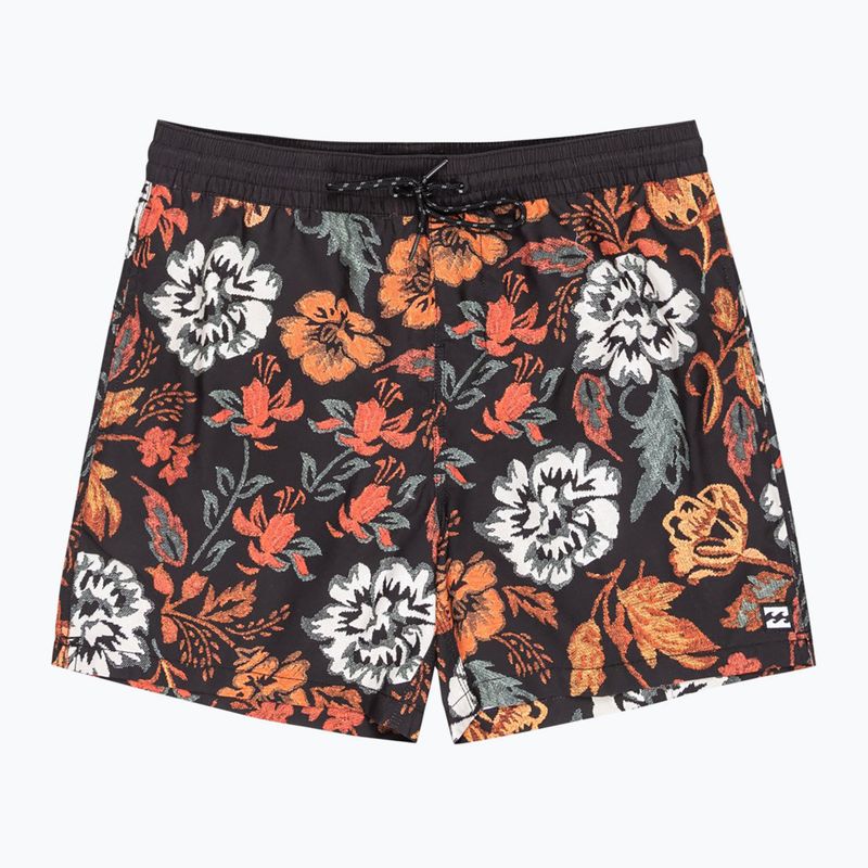 Pantaloncini da bagno Billabong Vacay Layback 16" da uomo, nero
