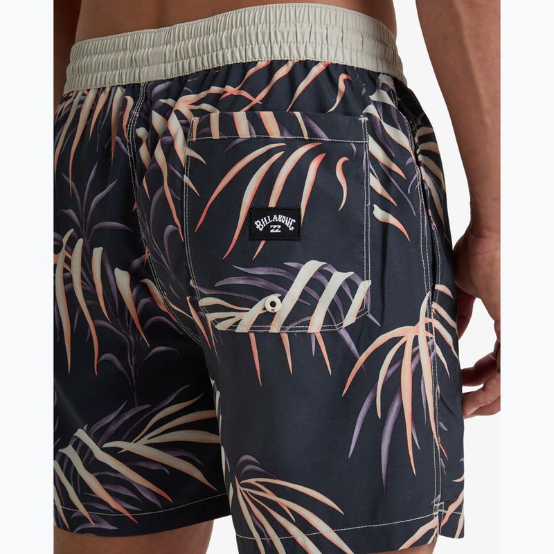 Pantaloncini da bagno Billabong Vacay Layback 16" invecchiati indaco da uomo 6